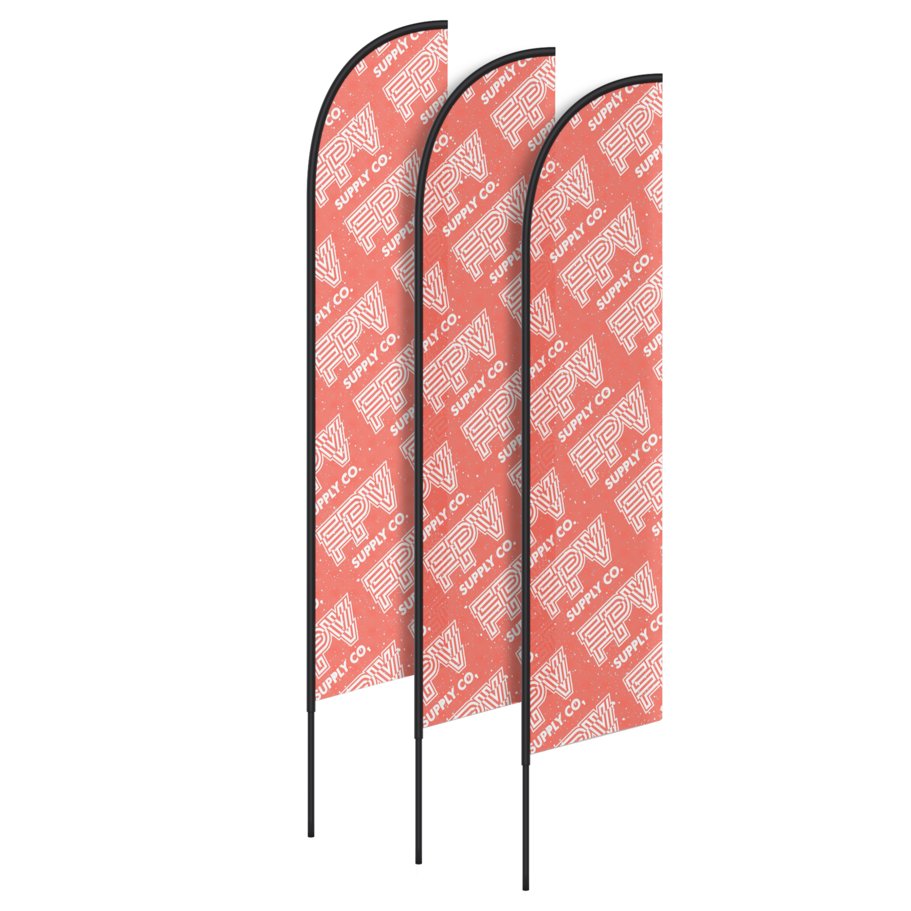 The Race Flag - Set of 3